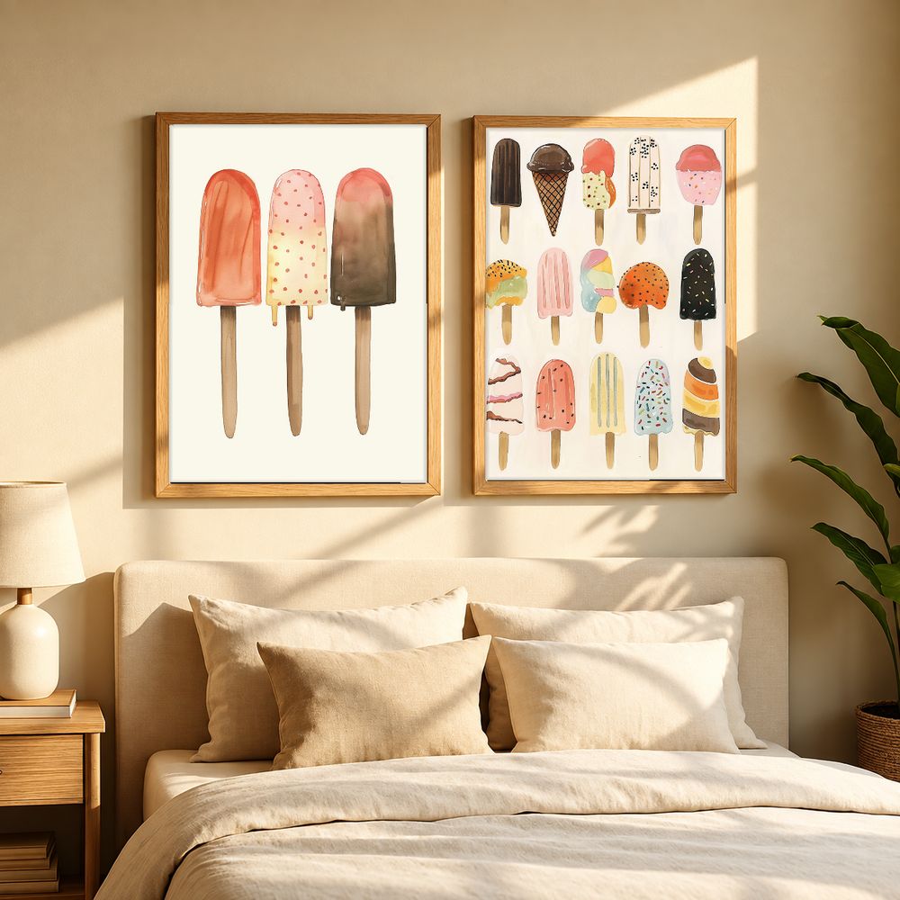 Set de cuadros decorativos que combinan