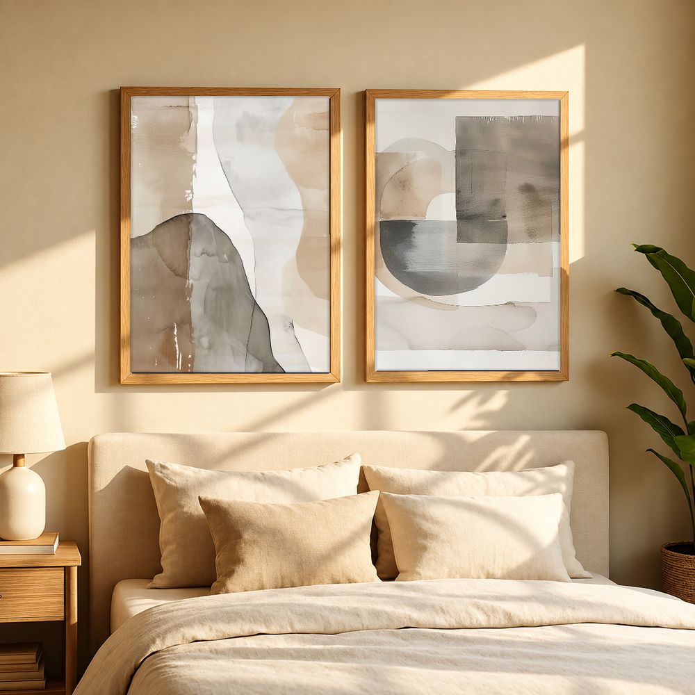 Set de cuadros decorativos que combinan