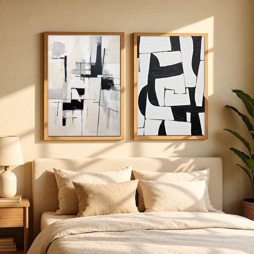 Set de cuadros decorativos que combinan