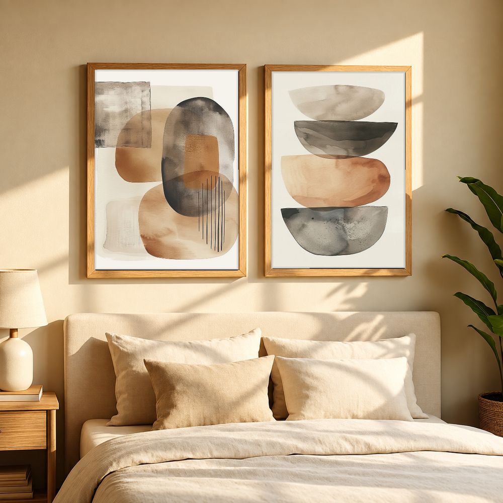 Set de cuadros decorativos que combinan