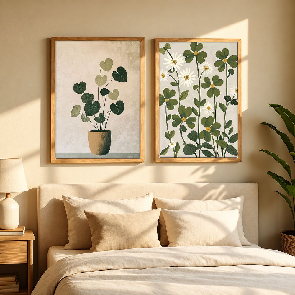 Set de cuadros decorativos que combinan