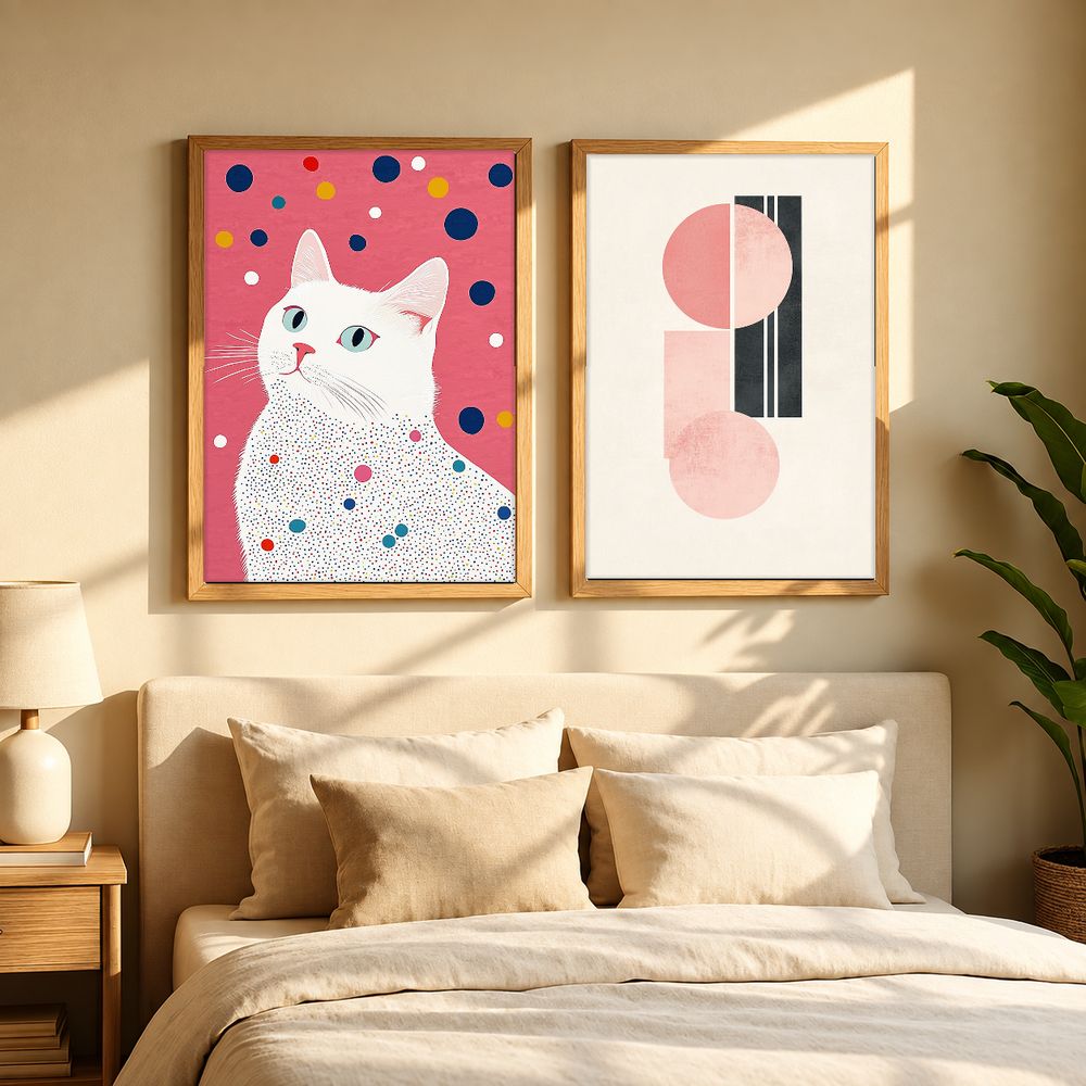 Set de cuadros decorativos que combinan