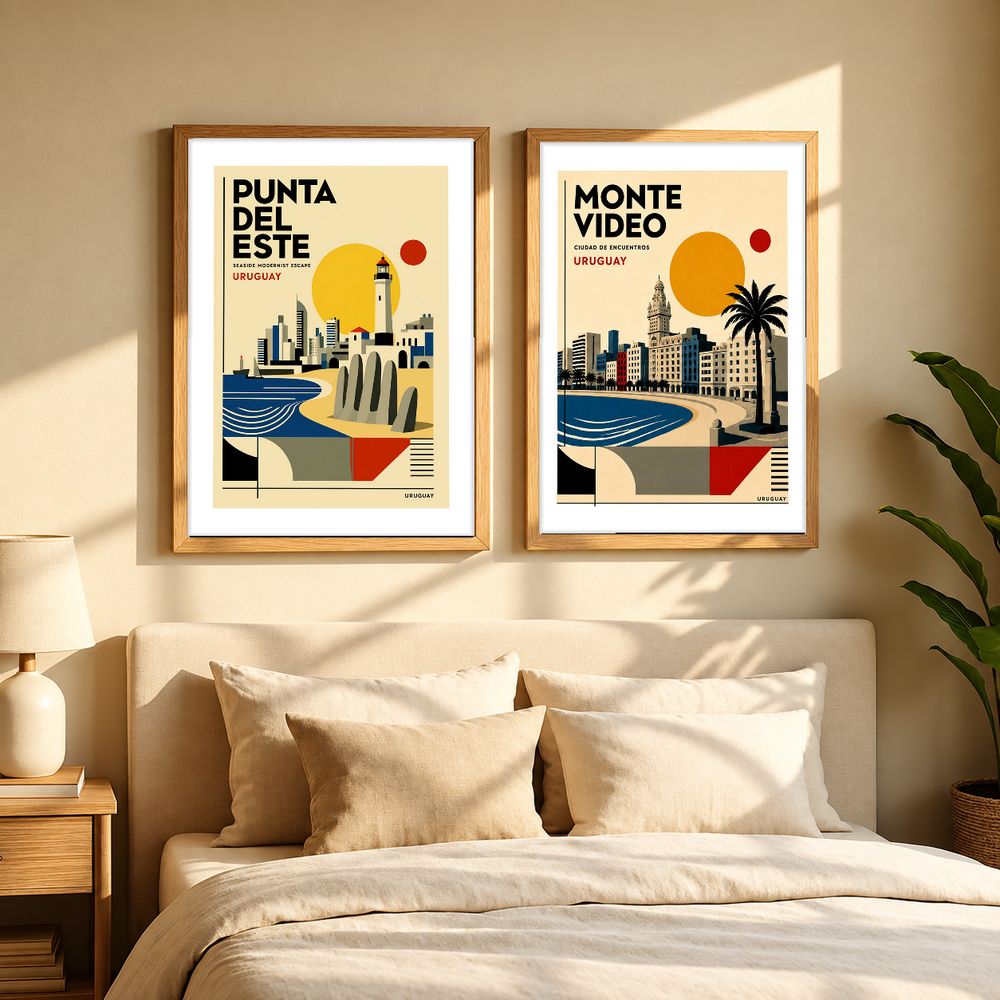 Set de cuadros decorativos que combinan