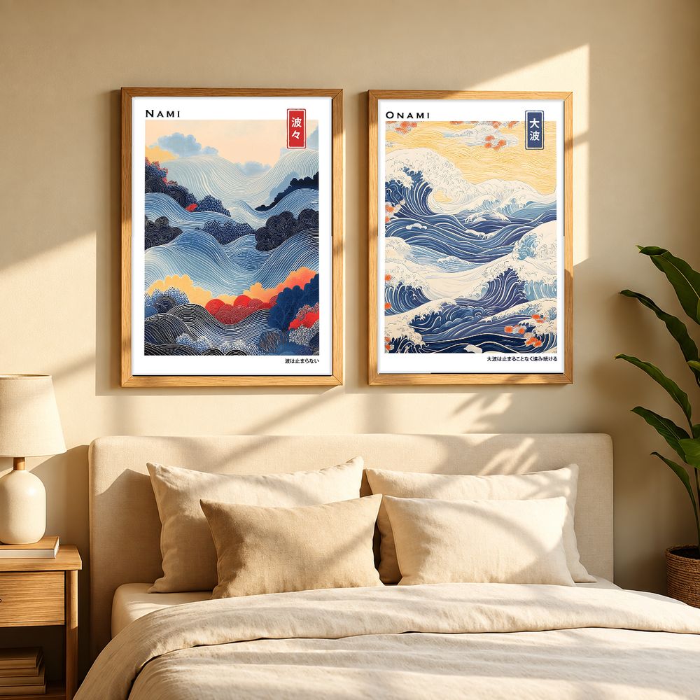 Set de cuadros decorativos que combinan