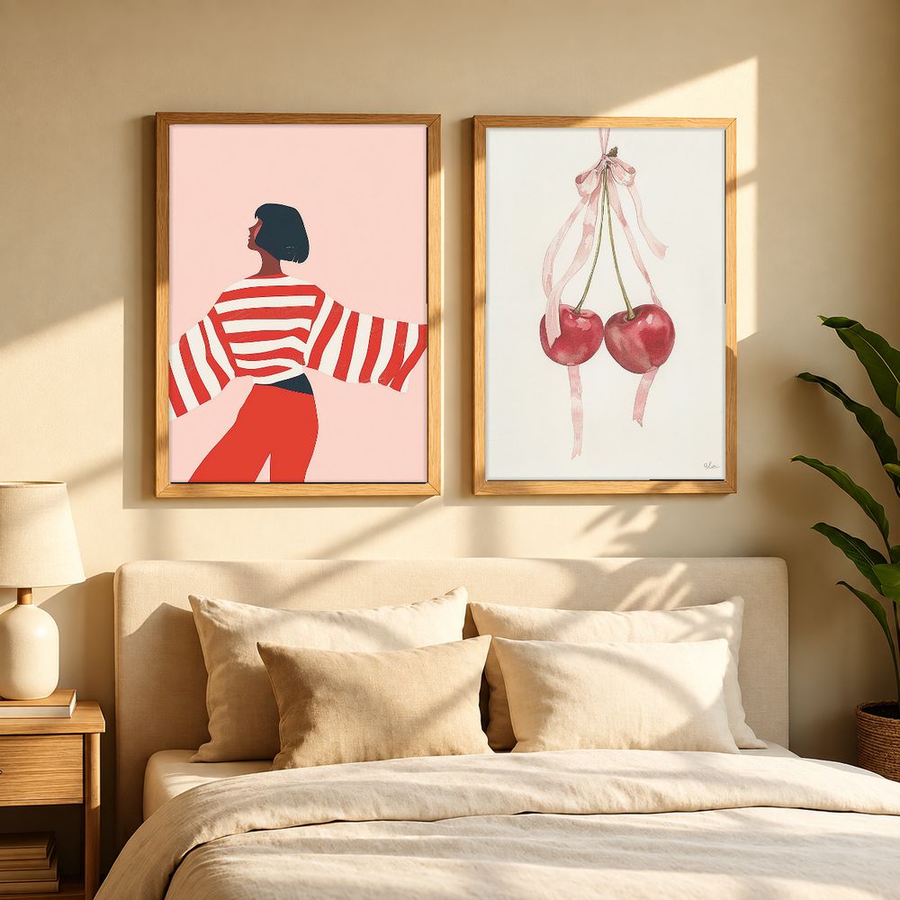 Set de cuadros decorativos que combinan
