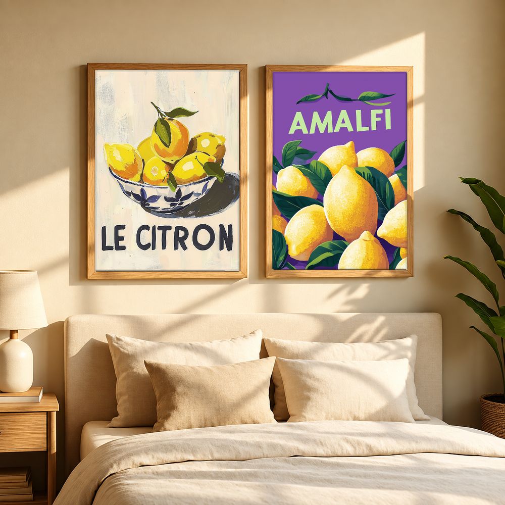Set de cuadros decorativos que combinan