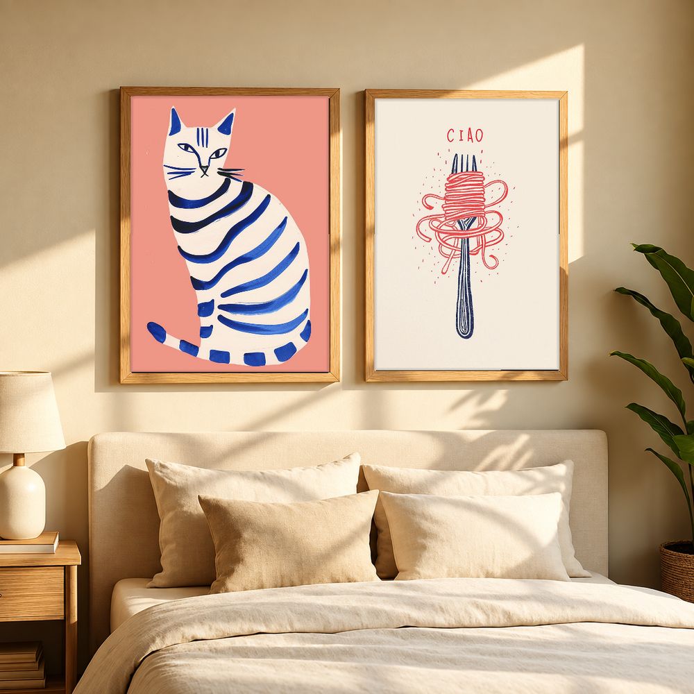 Set de cuadros decorativos que combinan