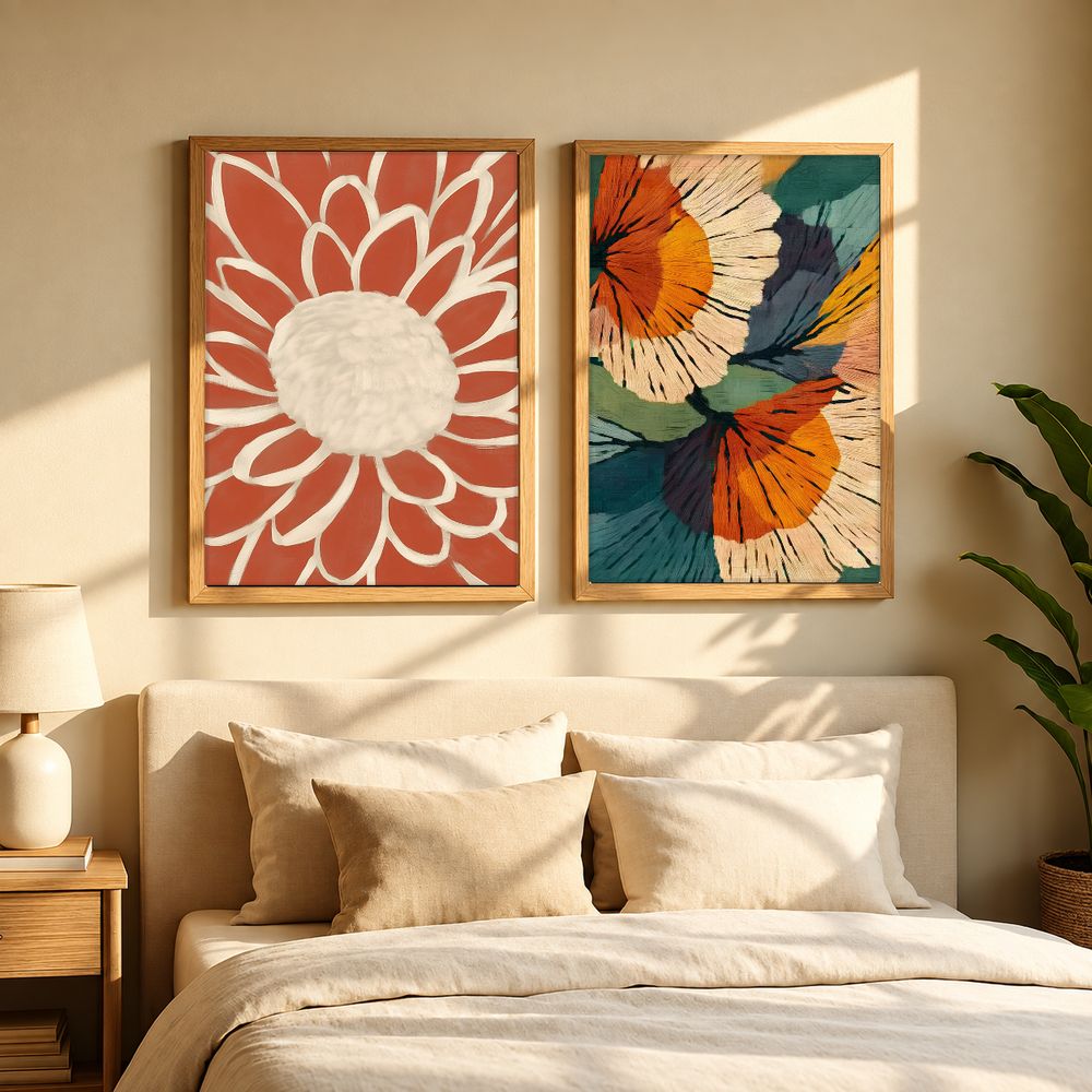 Set de cuadros decorativos que combinan