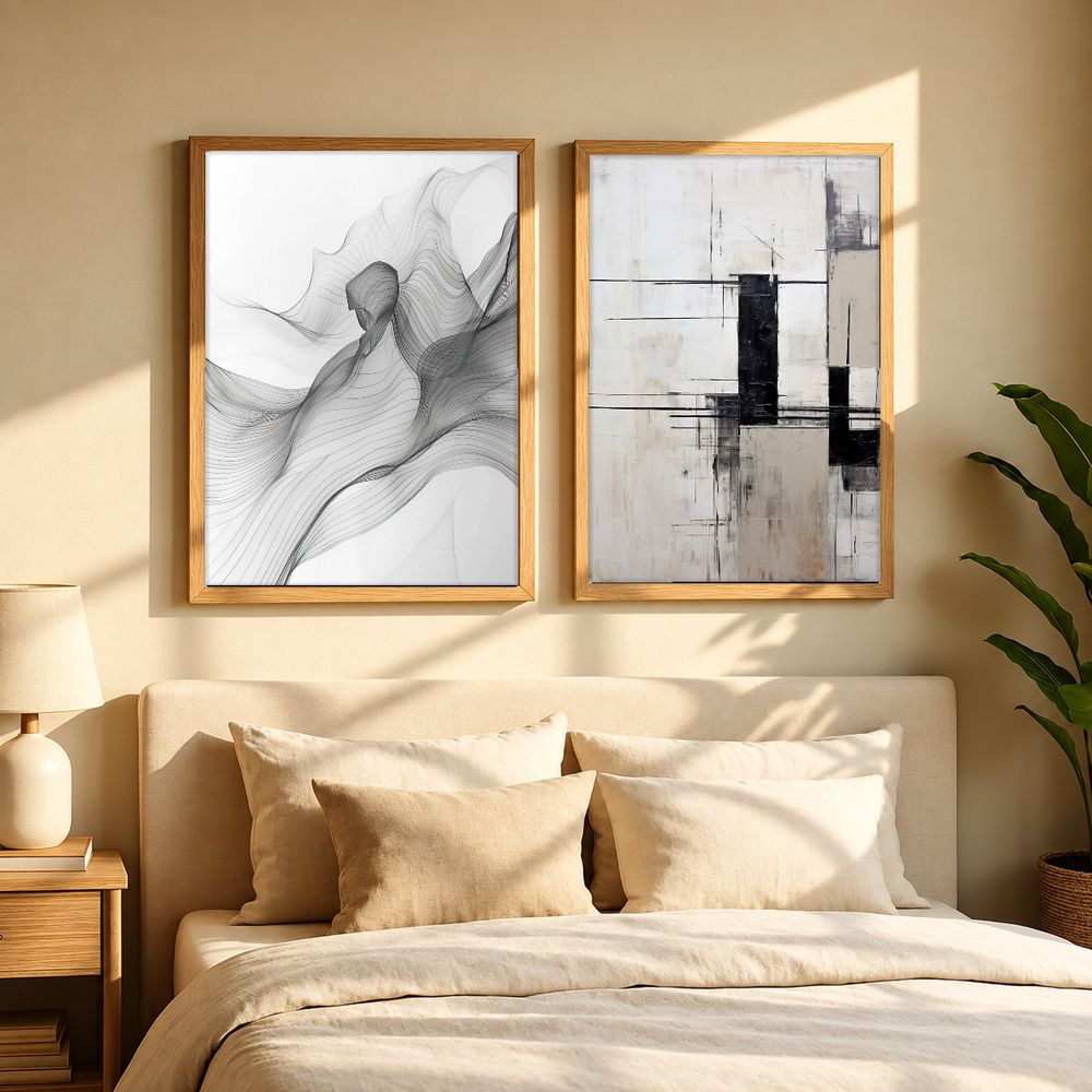 Set de cuadros decorativos que combinan