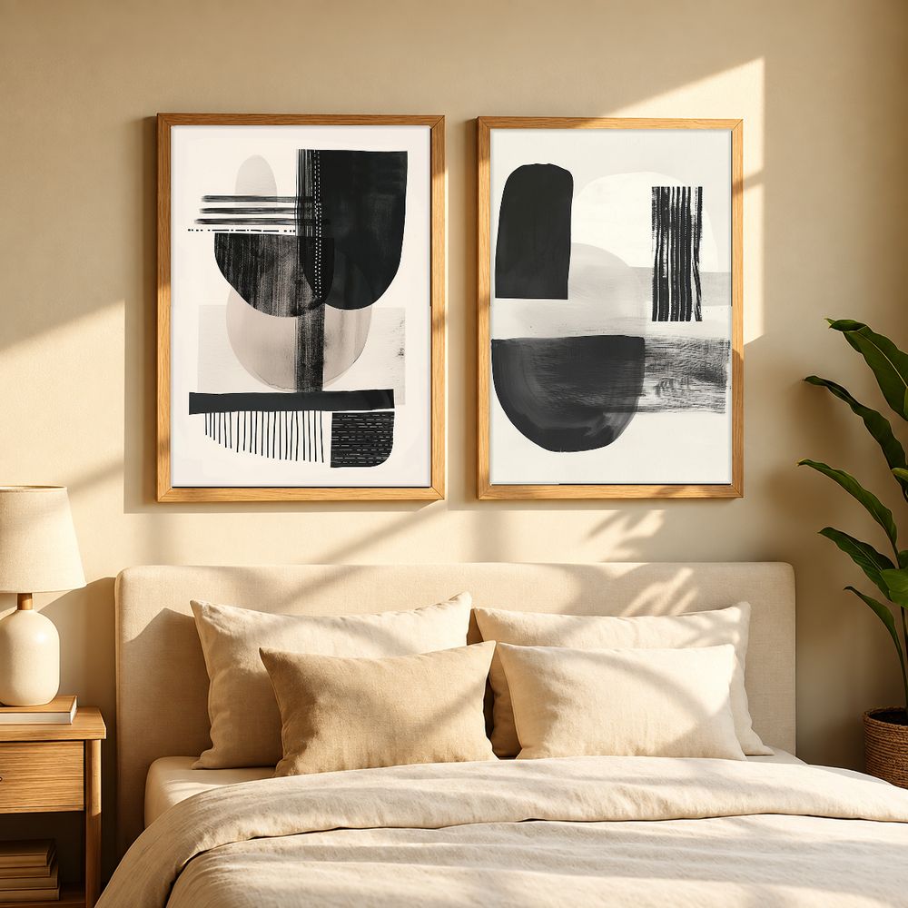 Set de cuadros decorativos que combinan