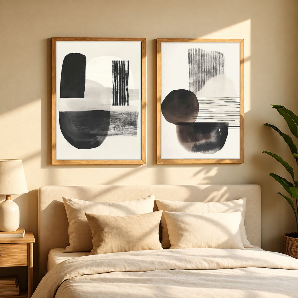Set de cuadros decorativos que combinan
