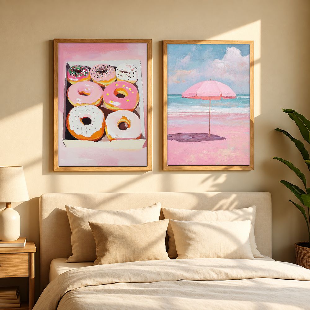 Set de cuadros decorativos que combinan