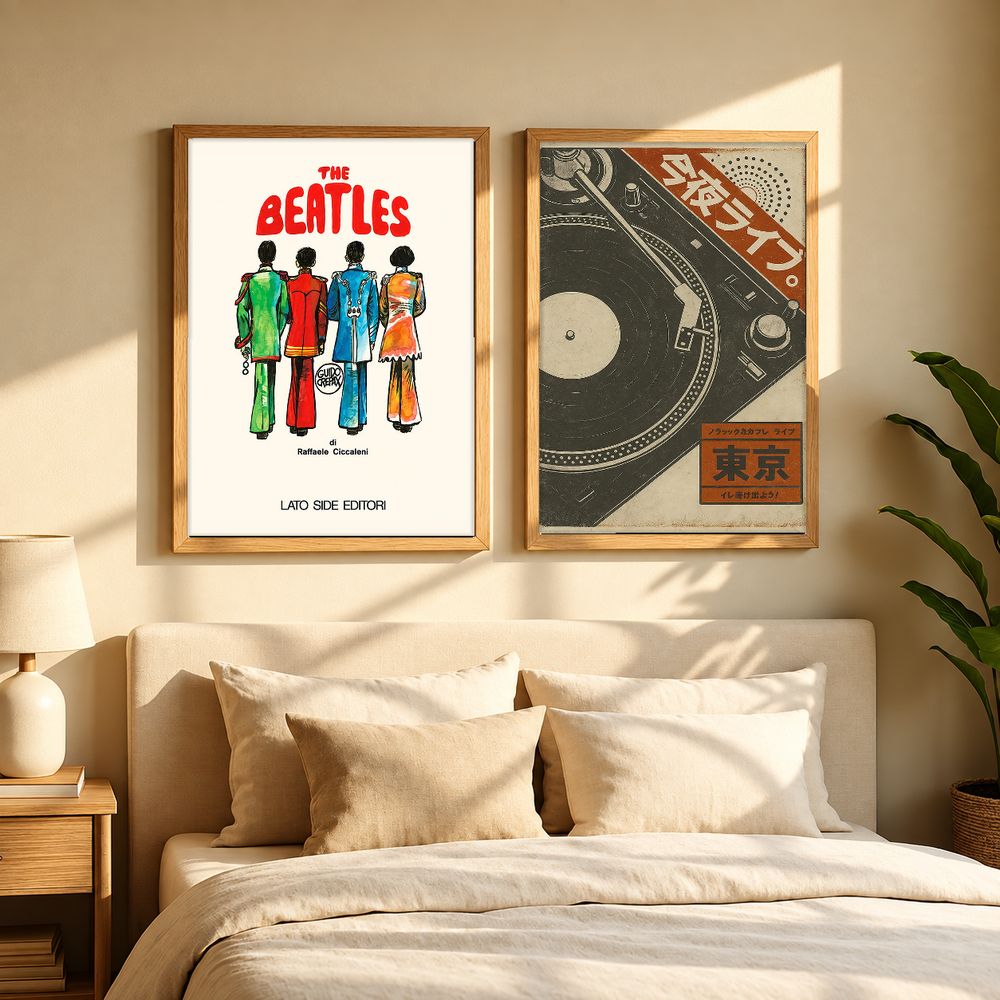 Set de cuadros decorativos que combinan