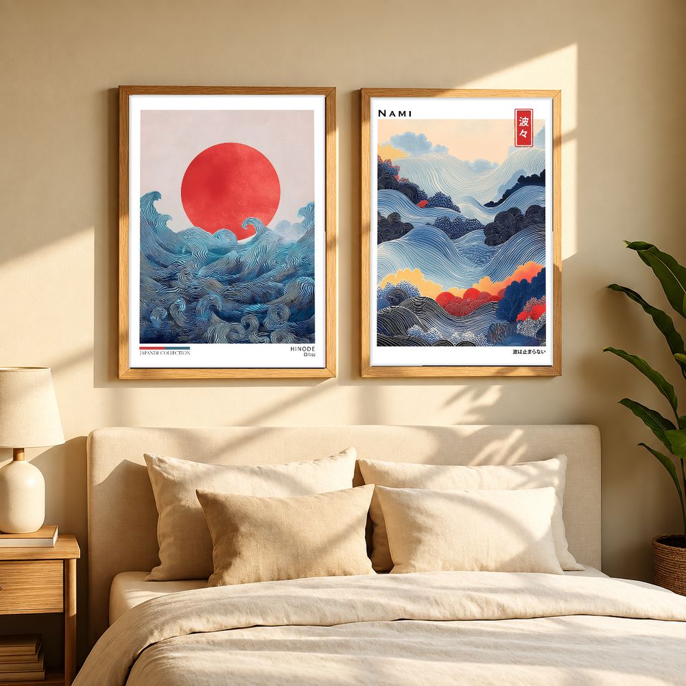 Set de cuadros decorativos que combinan
