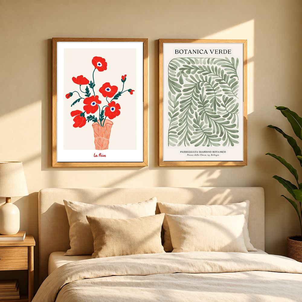 Set de cuadros decorativos que combinan