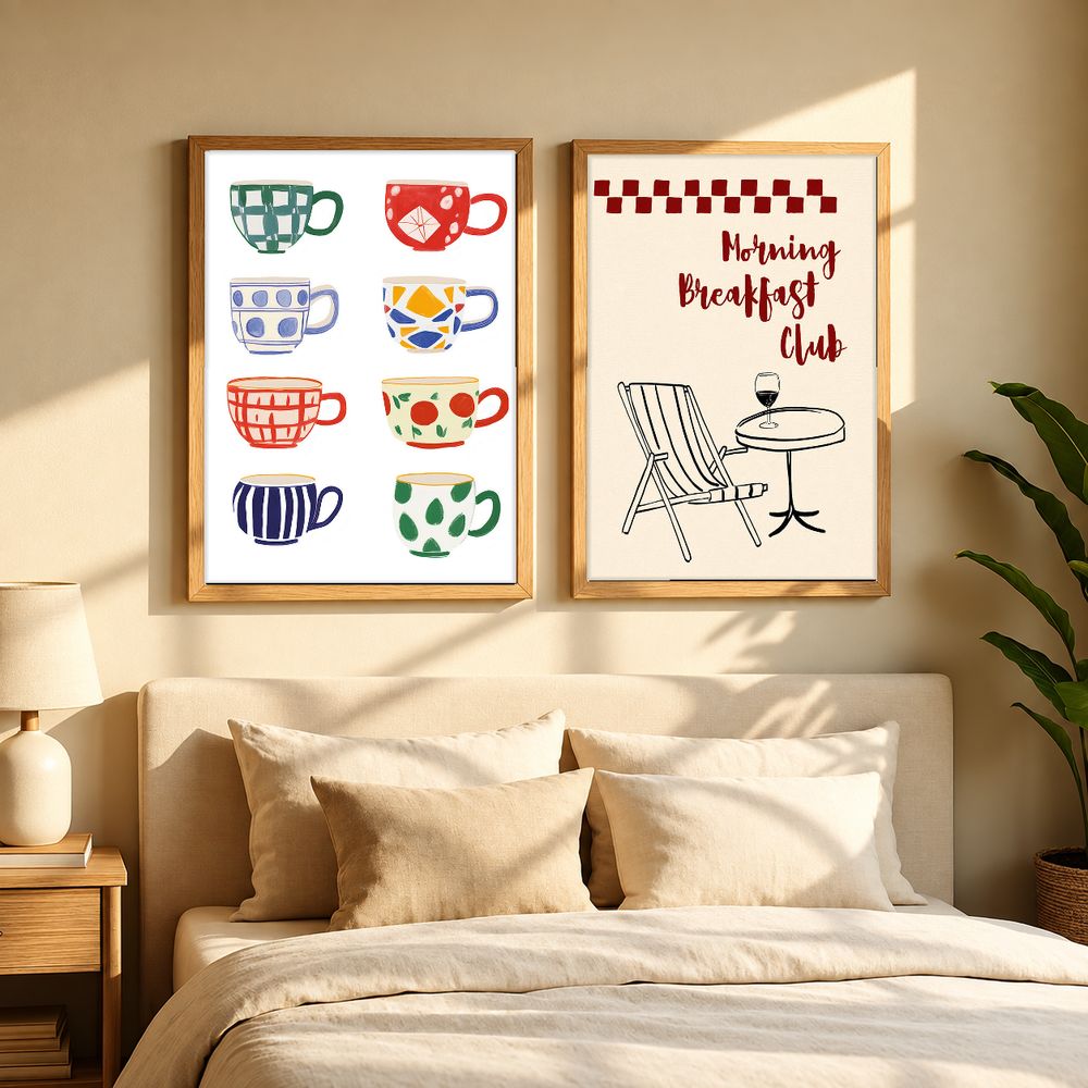 Set de cuadros decorativos que combinan