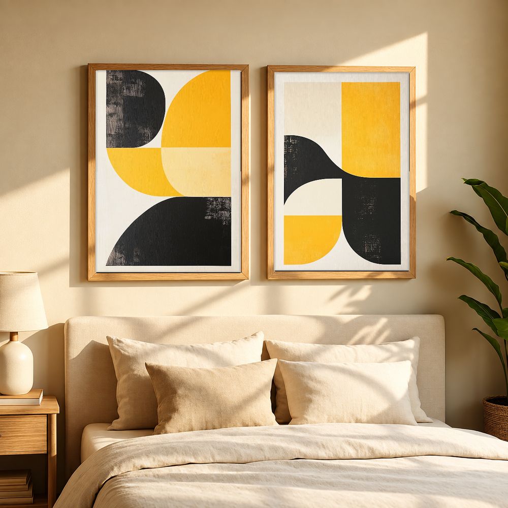Set de cuadros decorativos que combinan