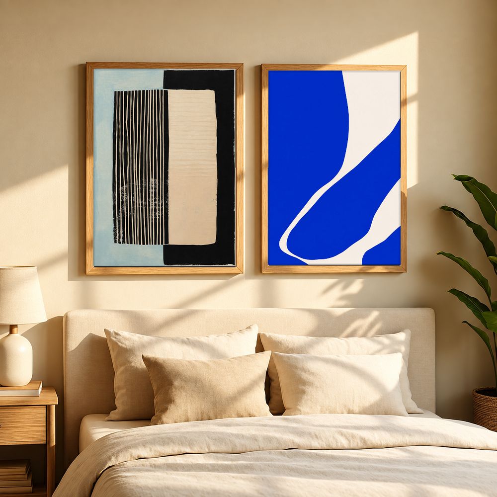 Set de cuadros decorativos que combinan