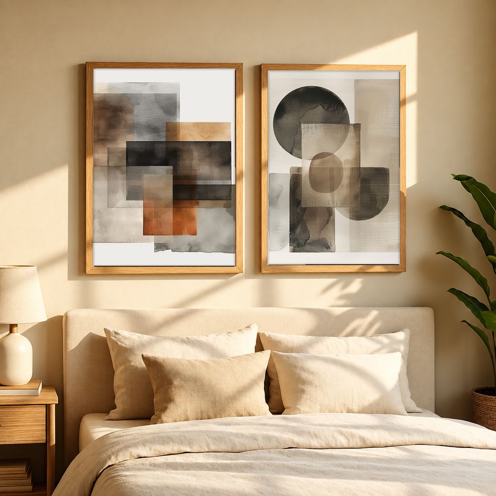 Set de cuadros decorativos que combinan
