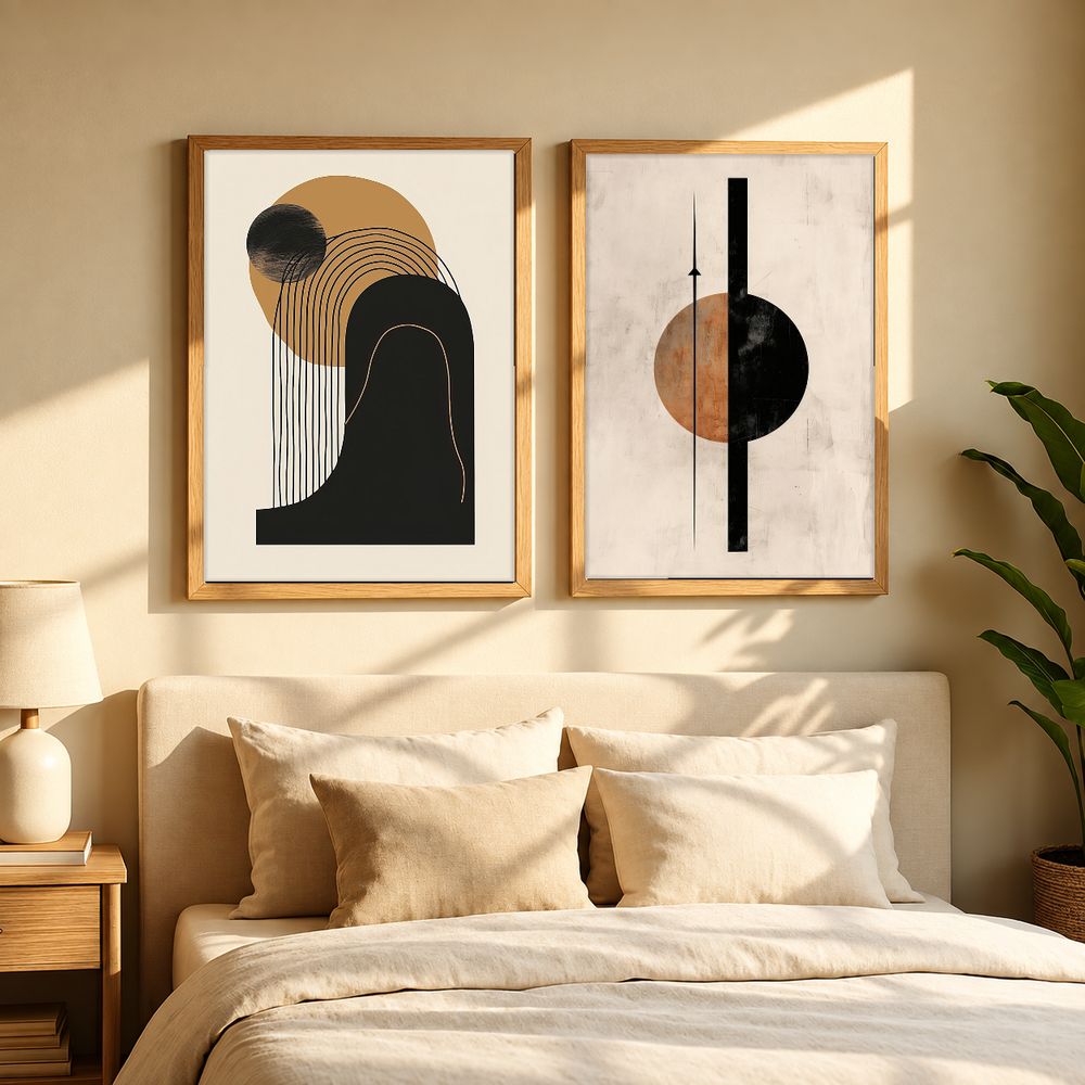 Set de cuadros decorativos que combinan