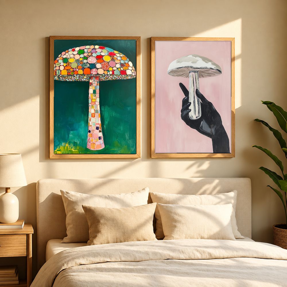 Set de cuadros decorativos que combinan