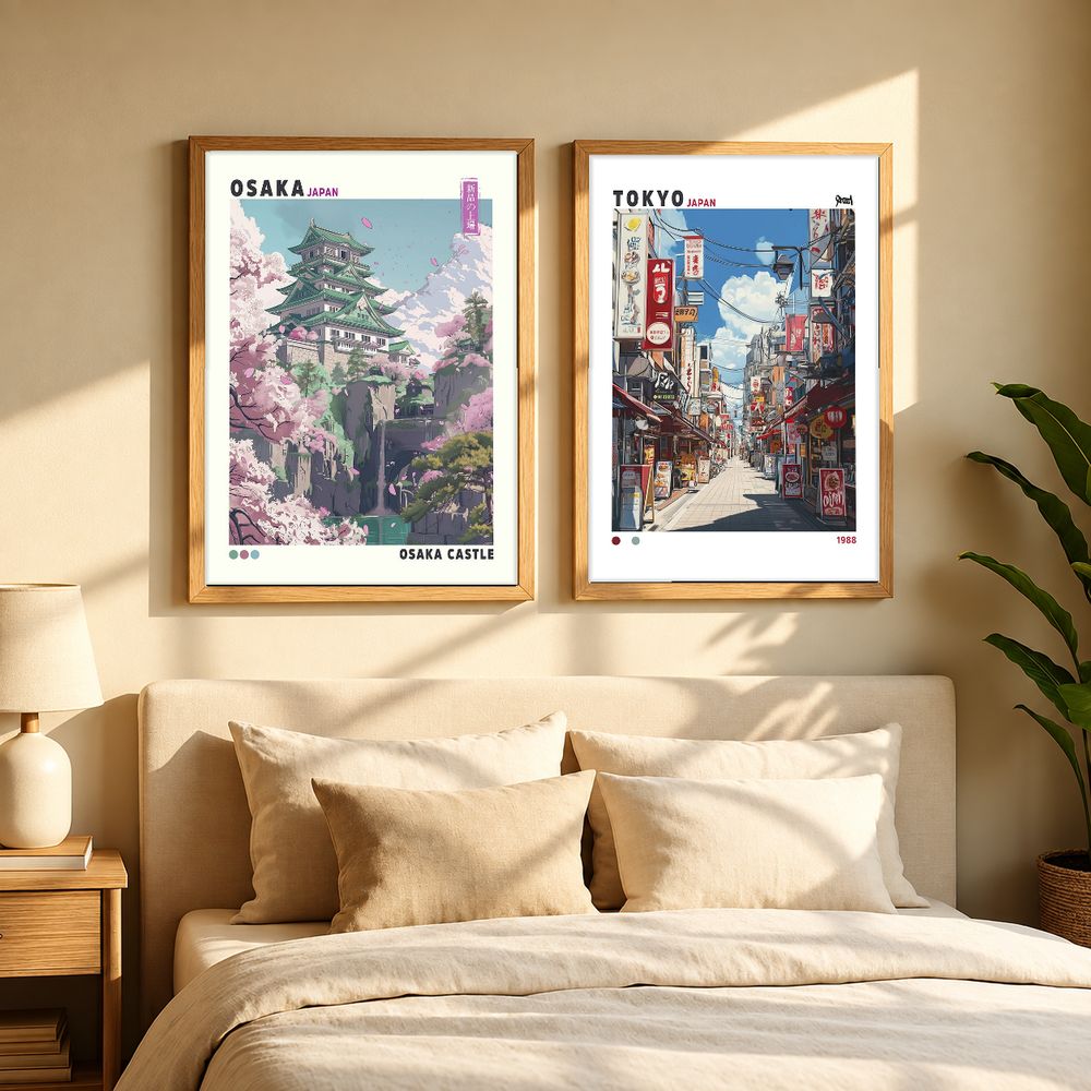 Set de cuadros decorativos que combinan