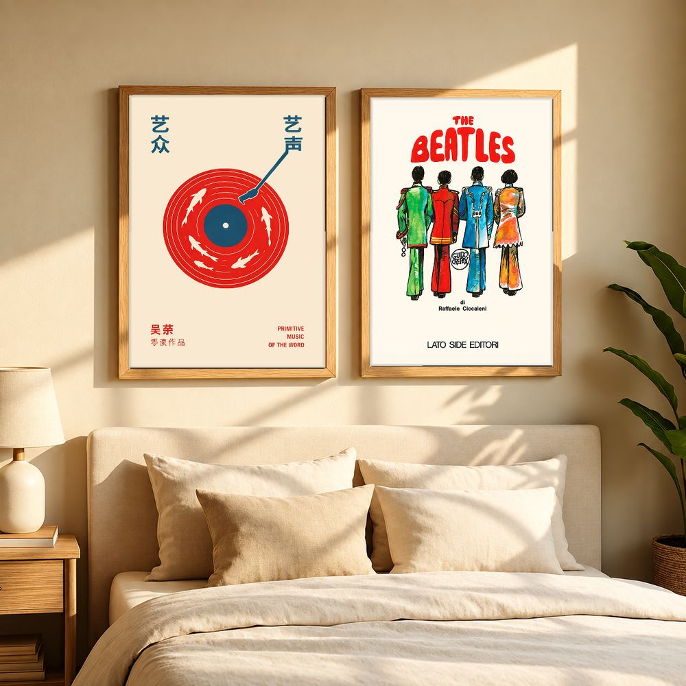 Set de cuadros decorativos que combinan