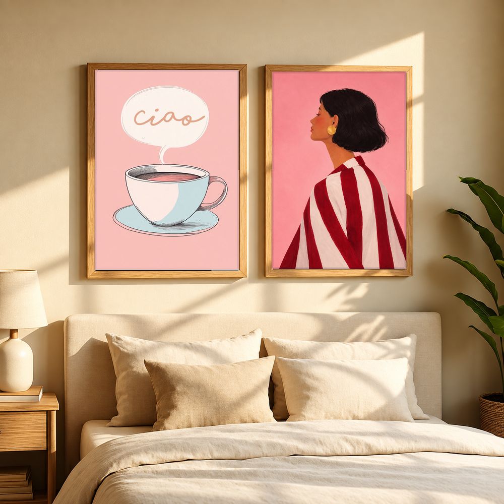 Set de cuadros decorativos que combinan
