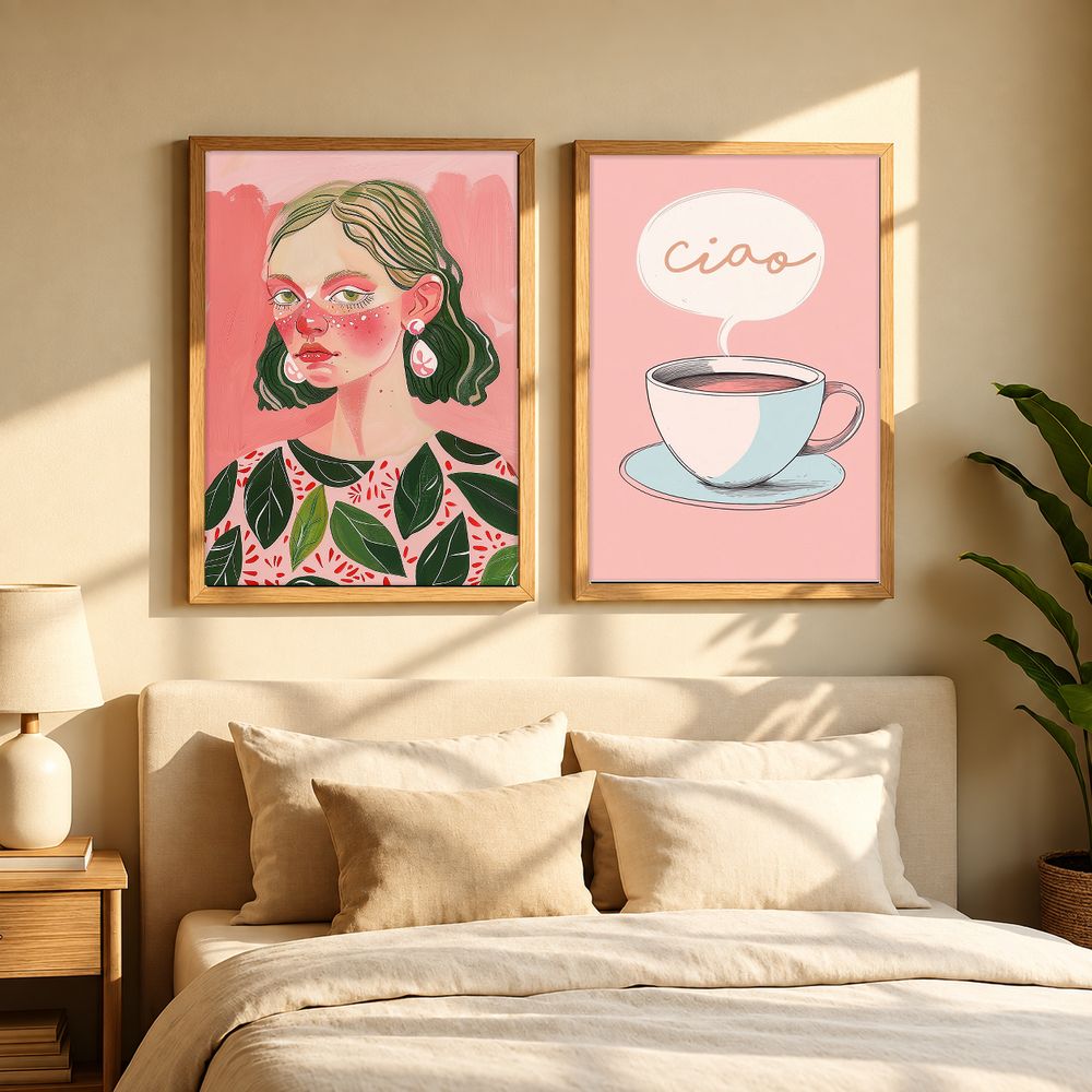 Set de cuadros decorativos que combinan