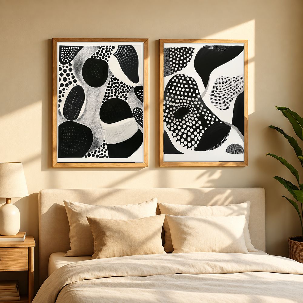 Set de cuadros decorativos que combinan