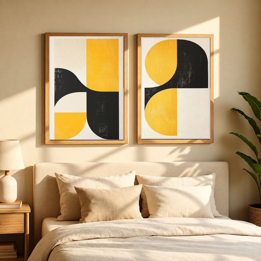 Set de cuadros decorativos que combinan