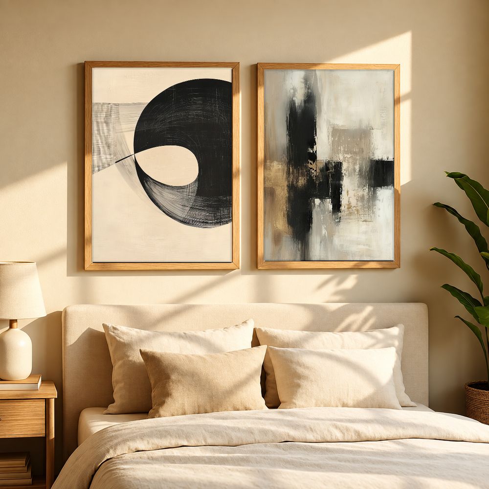 Set de cuadros decorativos que combinan