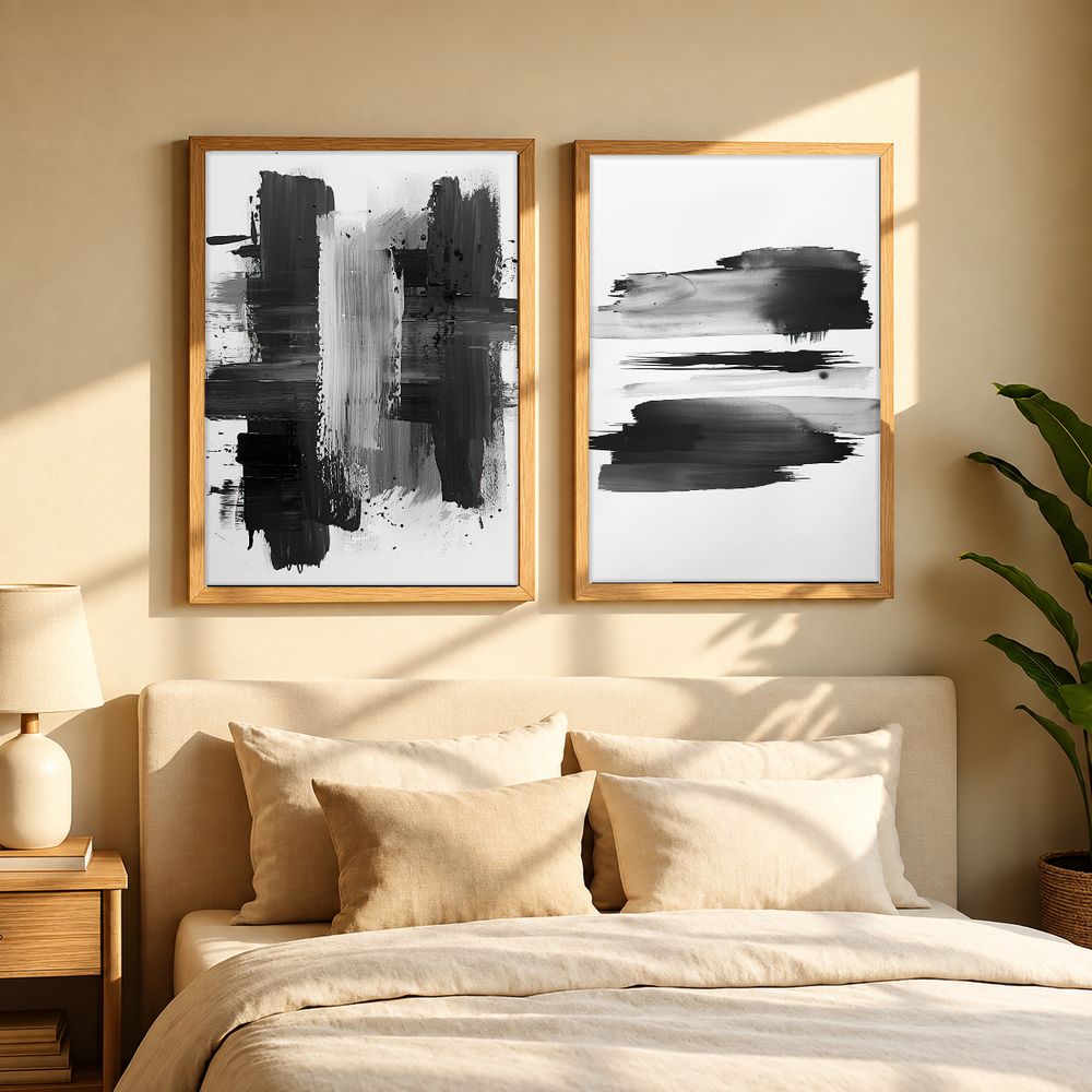 Set de 2 cuadros decorativos que combinan