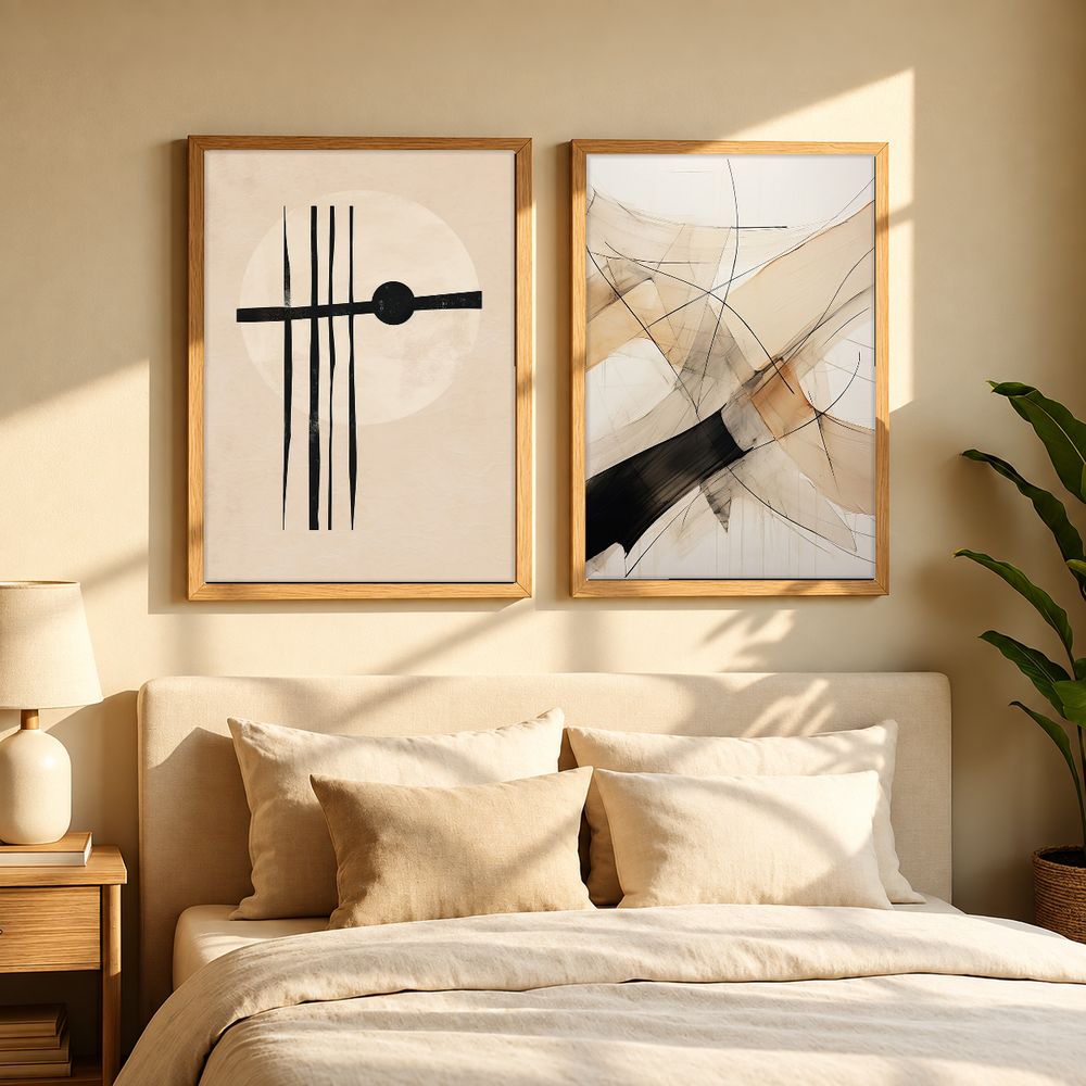 Set de 2 cuadros decorativos que combinan