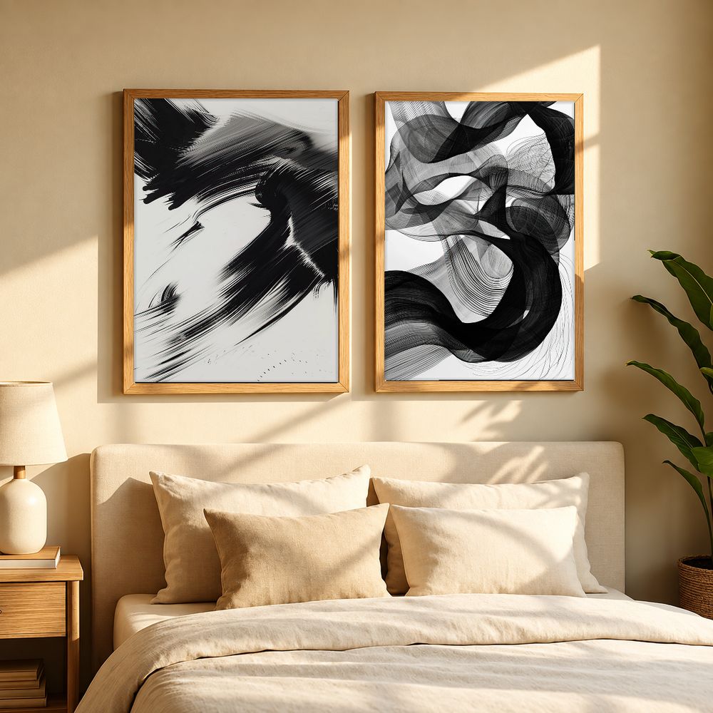 Set de 2 cuadros decorativos que combinan
