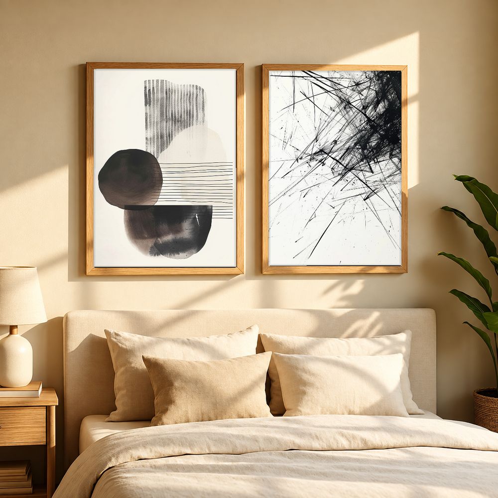 Set de 2 cuadros decorativos que combinan