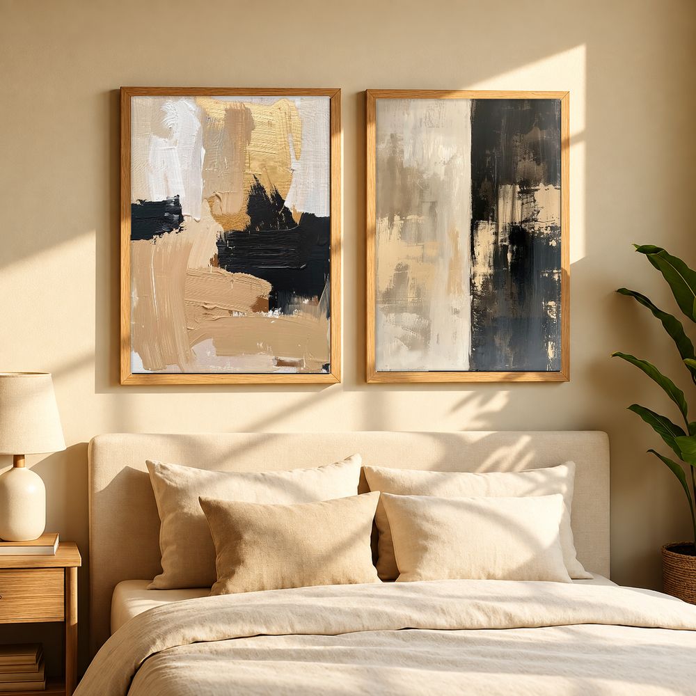 Set de 2 cuadros decorativos que combinan