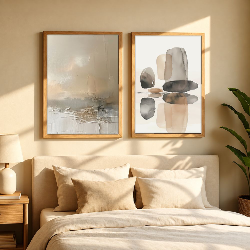 Set de 2 cuadros decorativos que combinan
