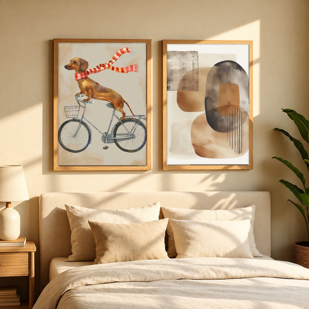 Set de 2 cuadros decorativos que combinan
