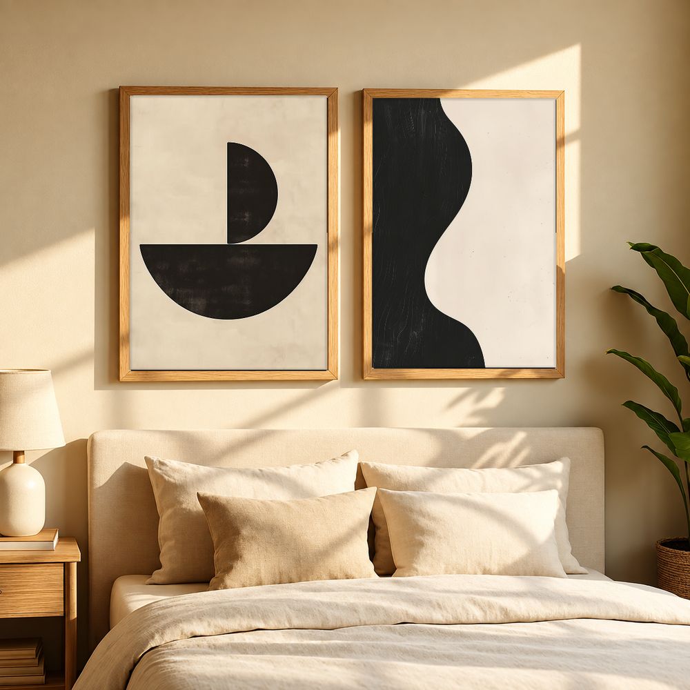 Set de 2 cuadros decorativos que combinan