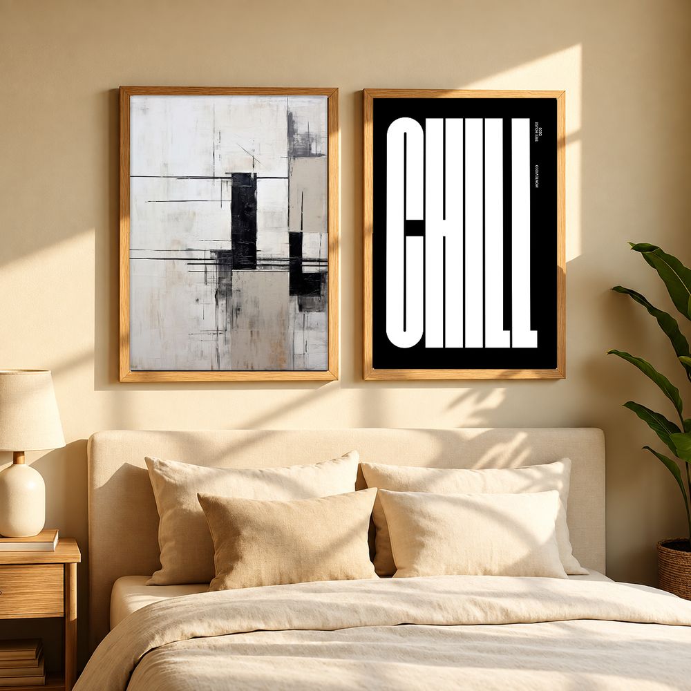 Set de 2 cuadros decorativos que combinan