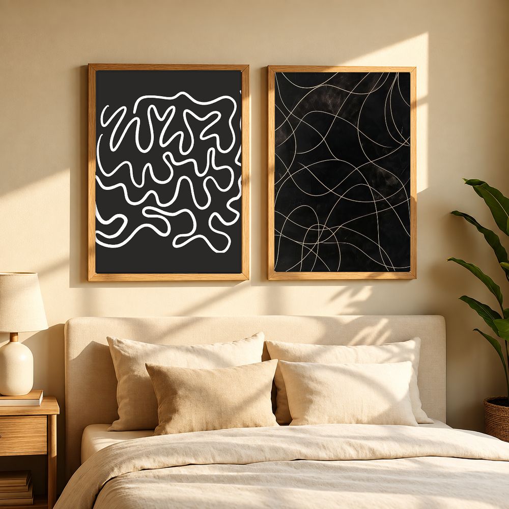 Set de 2 cuadros decorativos que combinan