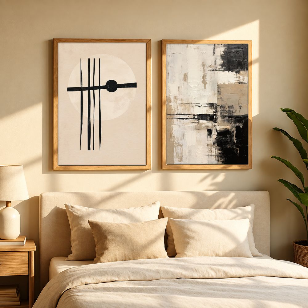 Set de 2 cuadros decorativos que combinan
