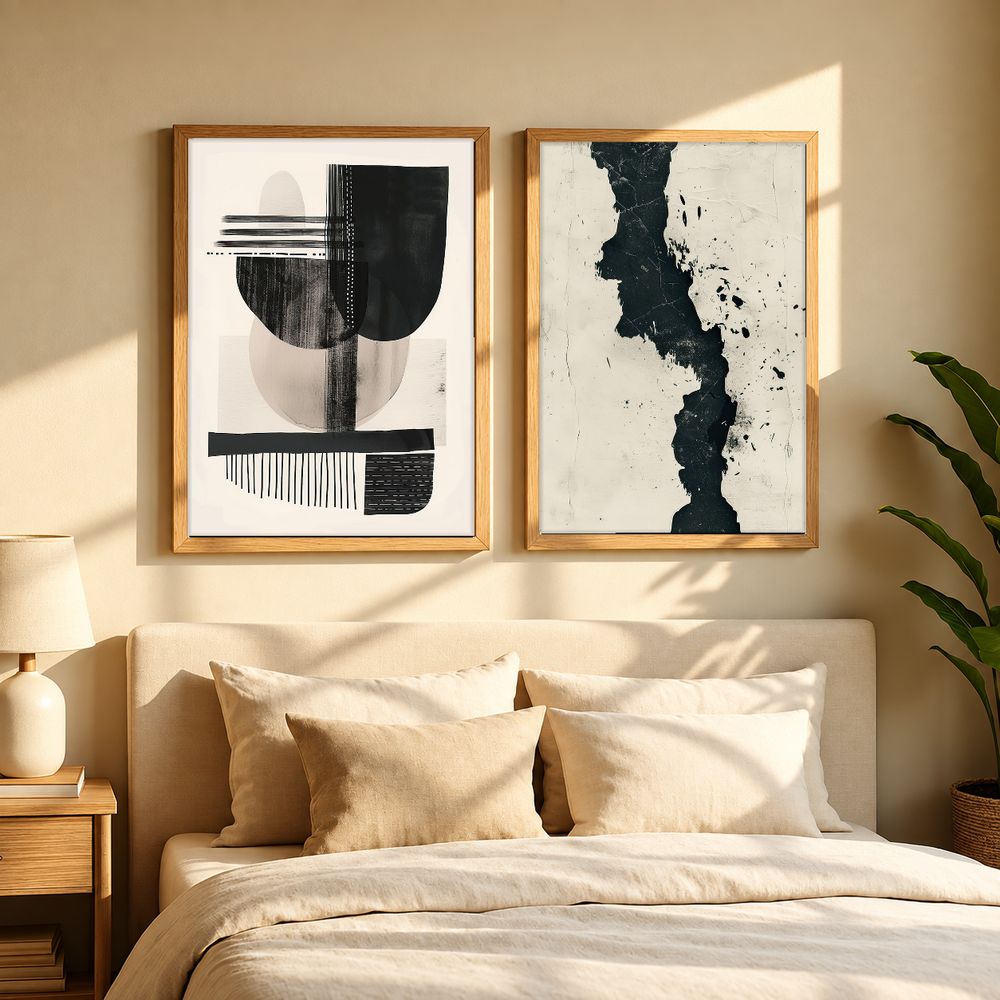 Set de 2 cuadros decorativos que combinan
