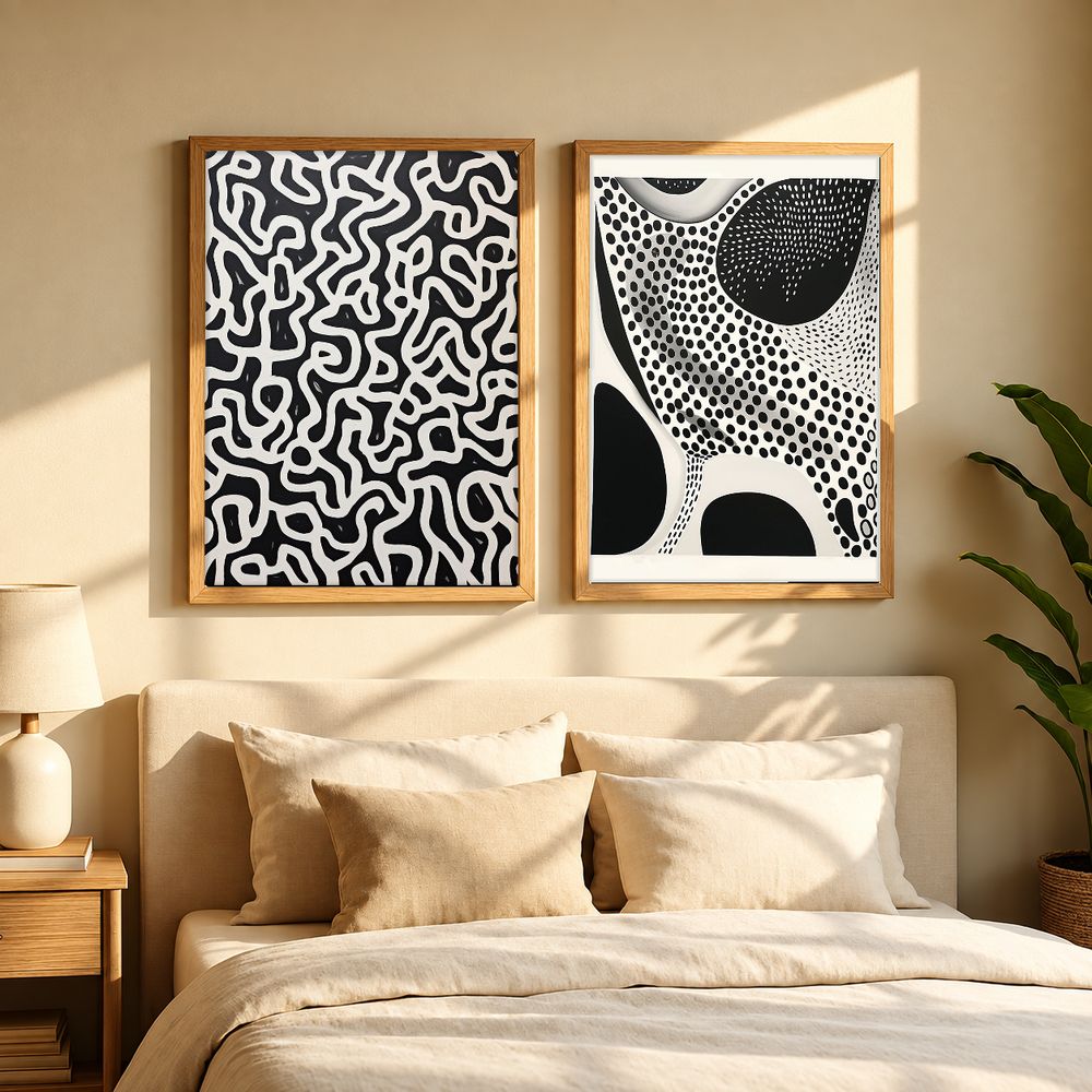 Set de 2 cuadros decorativos que combinan