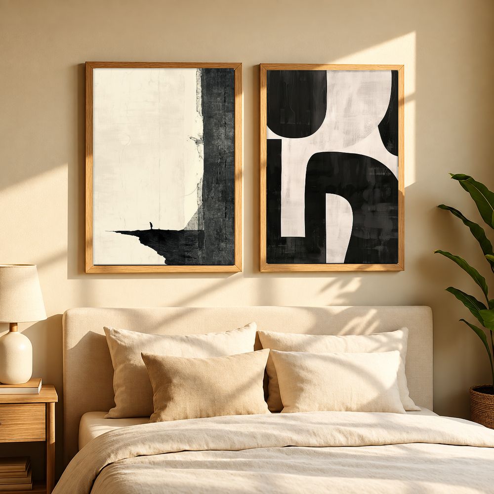 Set de 2 cuadros decorativos que combinan