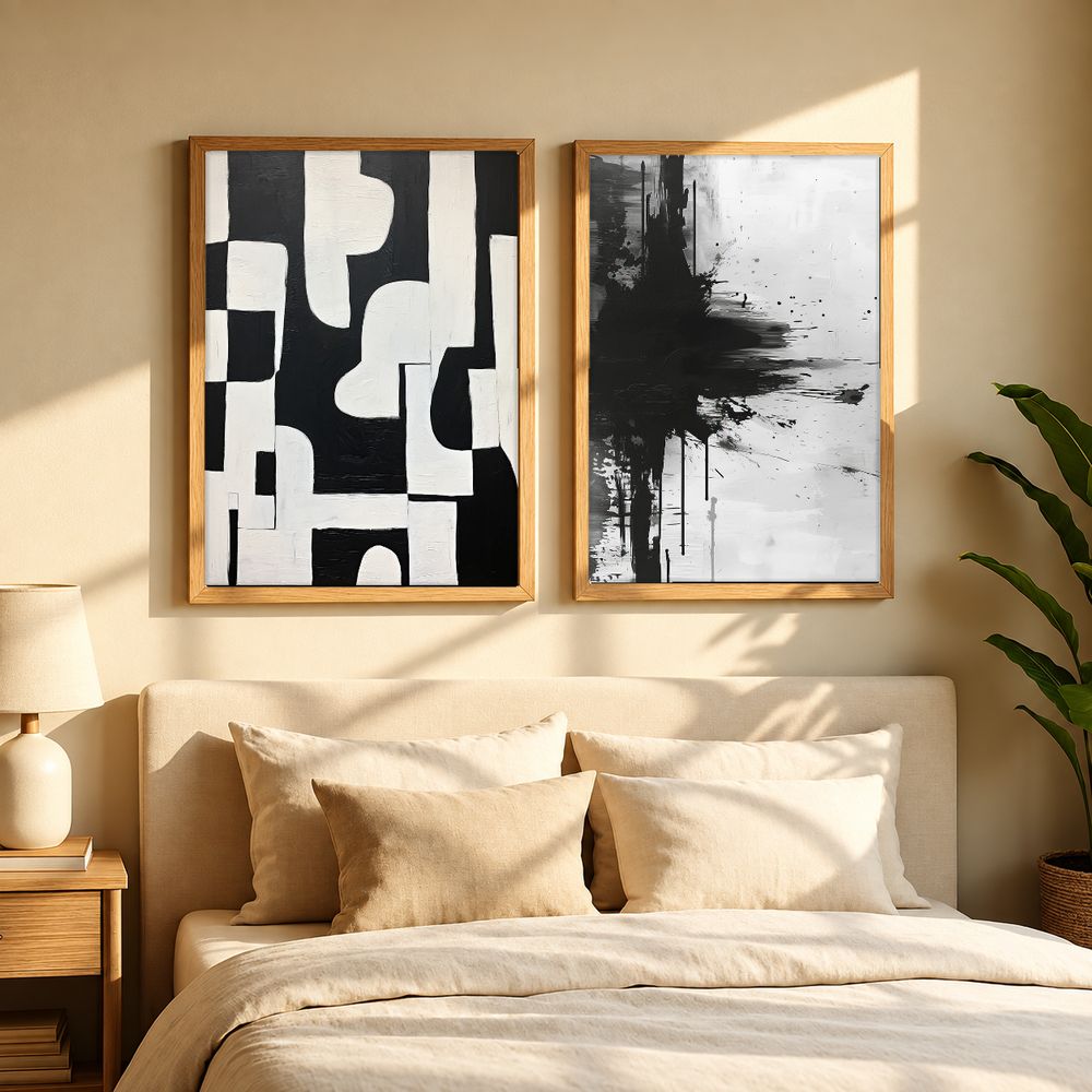 Set de 2 cuadros decorativos que combinan