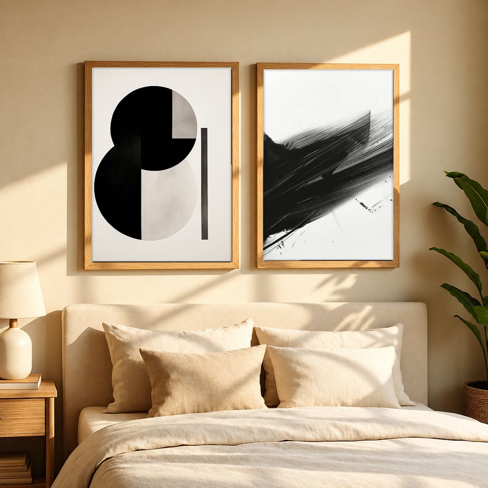 Set de 2 cuadros decorativos que combinan