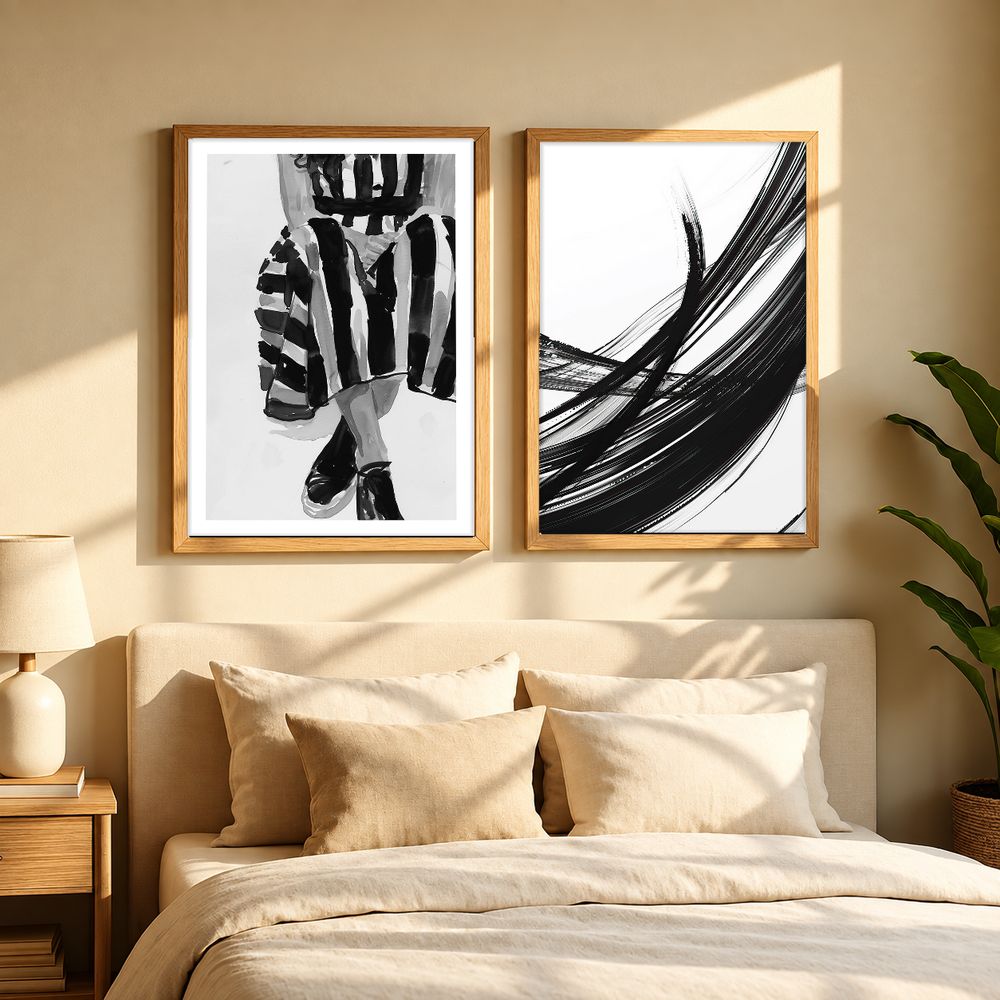 Set de 2 cuadros decorativos que combinan