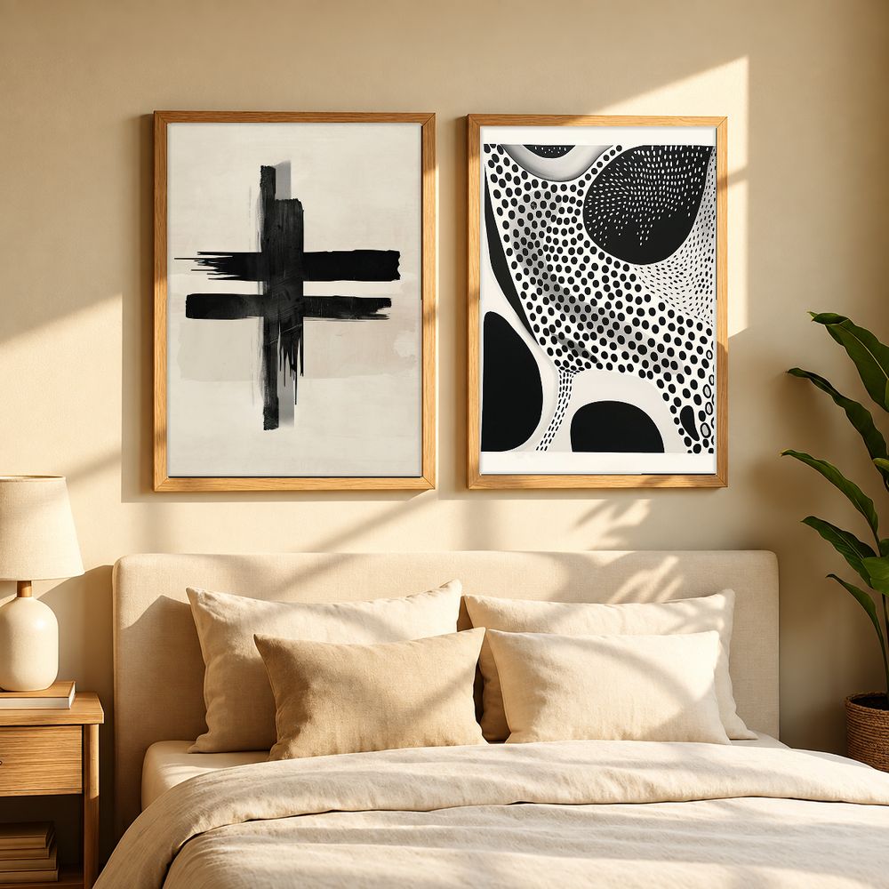 Set de 2 cuadros decorativos que combinan
